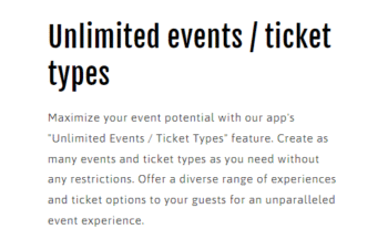Evey Events & Tickets – Shopify App - Image 2