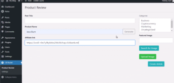 CB Buildr AI WordPress Plugin – Post Articles with Automatic affiliate link insertion - Image 6