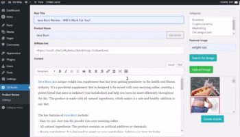 CB Buildr AI WordPress Plugin – Post Articles with Automatic affiliate link insertion - Image 4
