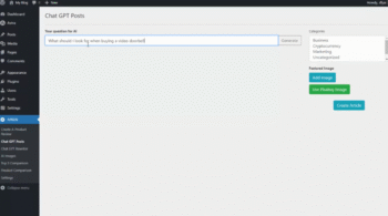 AffiliAI – ChatGPT Powered Affiliate Site Creator - Image 3