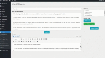 AffiliAI – ChatGPT Powered Affiliate Site Creator - Image 4