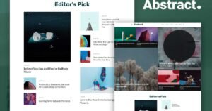 Abstract - Blog & Magazine Elementor Template Kit - Nulled Download - EmpireGPL