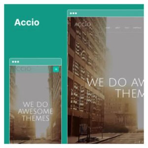 Accio Responsive Onepage Parallax Agency WP Theme - Nulled Download - EmpireGPL