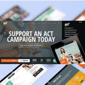 Act - Nonprofit Charity Theme - Nulled Download - EmpireGPL