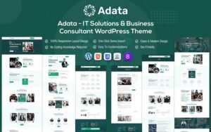 Adata - IT Solutions & Business Consultant WordPress Theme - Nulled Download - EmpireGPL