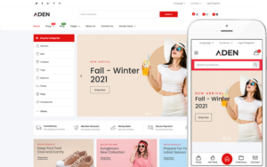 Aden - Website Template for Fashion Stores & Multi-Vendor Marketplace WooCommerce Theme - Nulled Download - EmpireGPL