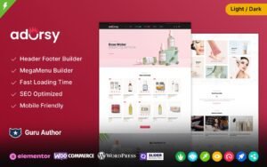 Adorsy - Cosmetics, Fashion Store and Accessories Elementor WooCommerce Theme - Nulled Download - EmpireGPL