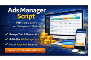 Ads Manager Script