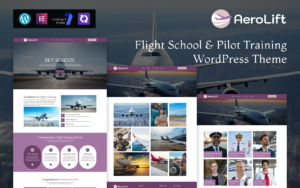 AeroLift – Flight School & Pilot Training WordPress Theme - Nulled Download - EmpireGPL