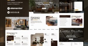 Aestic - Interior Design & Architecture Elementor Template Kit - Nulled Download - EmpireGPL