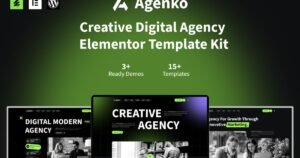 Agenko - Creative Digital Agency Elementor Template Kit - Nulled Download - EmpireGPL