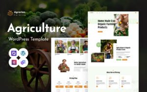 Agrarian - Agriculture And Organic Farm WordPress Elementor Theme WordPress Theme - Nulled Download - EmpireGPL