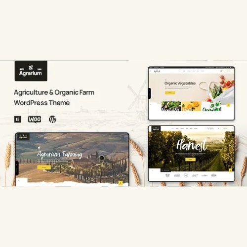 Agrarium – Agriculture & Organic Food WordPress Theme – Nulled Download – EmpireGPL