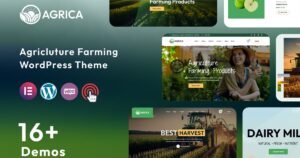 Agrica – Organic Farm & Agriculture WordPress - Nulled Download - EmpireGPL