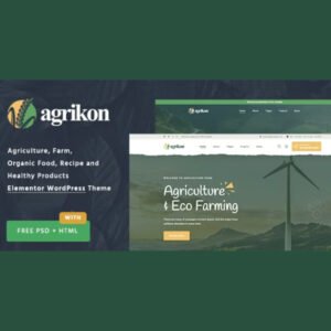 Agrikon - Organic Food & Agriculture WooCommerce Theme - Nulled Download - EmpireGPL