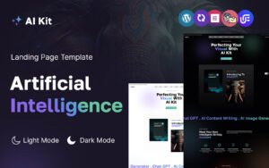 AI Kit - Artificial Intelligence WordPress Landing Page WordPress Theme - Nulled Download - EmpireGPL