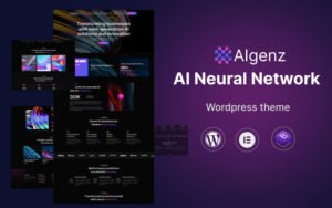 Aigenz – AI Neural Network WordPress Theme - Nulled Download - EmpireGPL