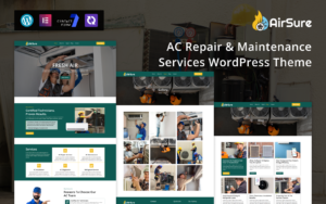 AirSure – AC Repair & Maintenance Services WordPress Theme - Nulled Download - EmpireGPL