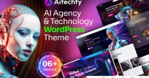 Aitechfy - AI Agency & Technology WordPress Theme - Nulled Download - EmpireGPL