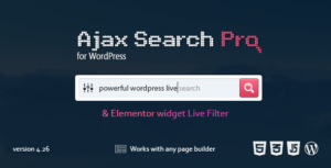 Ajax Search Pro - Live WordPress Search & Filter Plugin - Nulled Download - EmpireGPL
