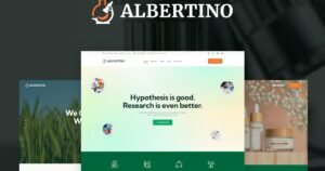 Albertino - Laboratory WordPress Theme - Nulled Download - EmpireGPL
