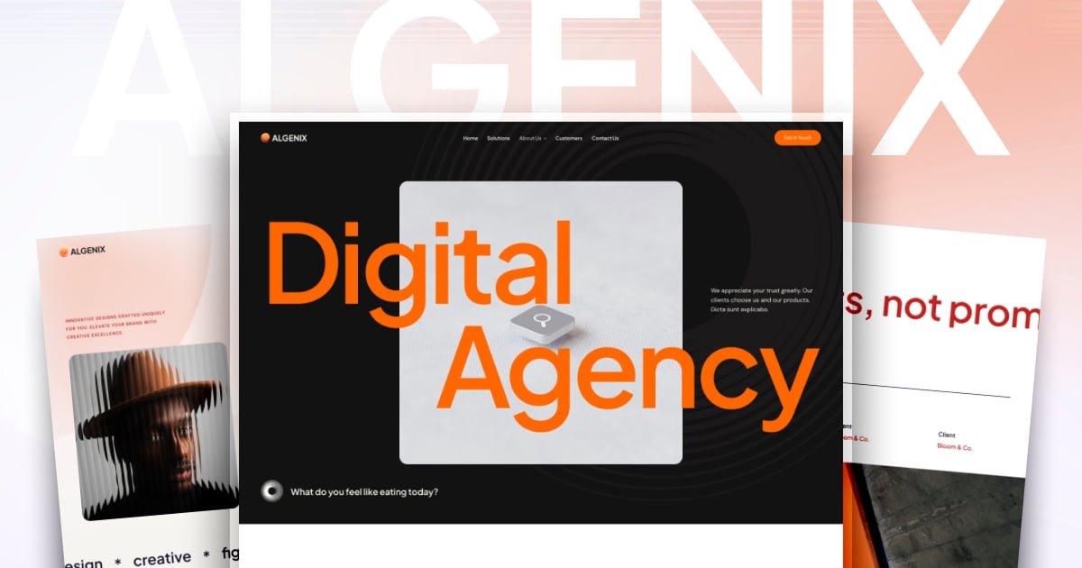 Algenix - IT Solutions & Digital Agency WordPress Theme - Nulled Download - EmpireGPL