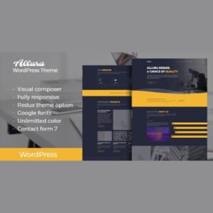 Allura - Portfolio WordPress Theme - Nulled Download - EmpireGPL