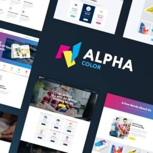 AlphaColor - Type Design Agency & 3D Printing Services WordPress Theme - Nulled Download - EmpireGPL