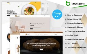 Amber - Home and Bakery with Food - Responsive Opencart 3.0.3.9 Ecommerce theme OpenCart Template - Nulled Download - EmpireGPL