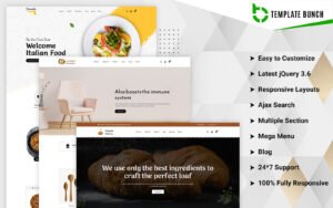 Amber - Home and Bakery with Food - Responsive Shopify 2.0 Ecommerce theme Shopify Theme - Nulled Download - EmpireGPL