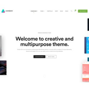 Amber Six | Creative and Multipurpose WordPress Theme - Nulled Download - EmpireGPL