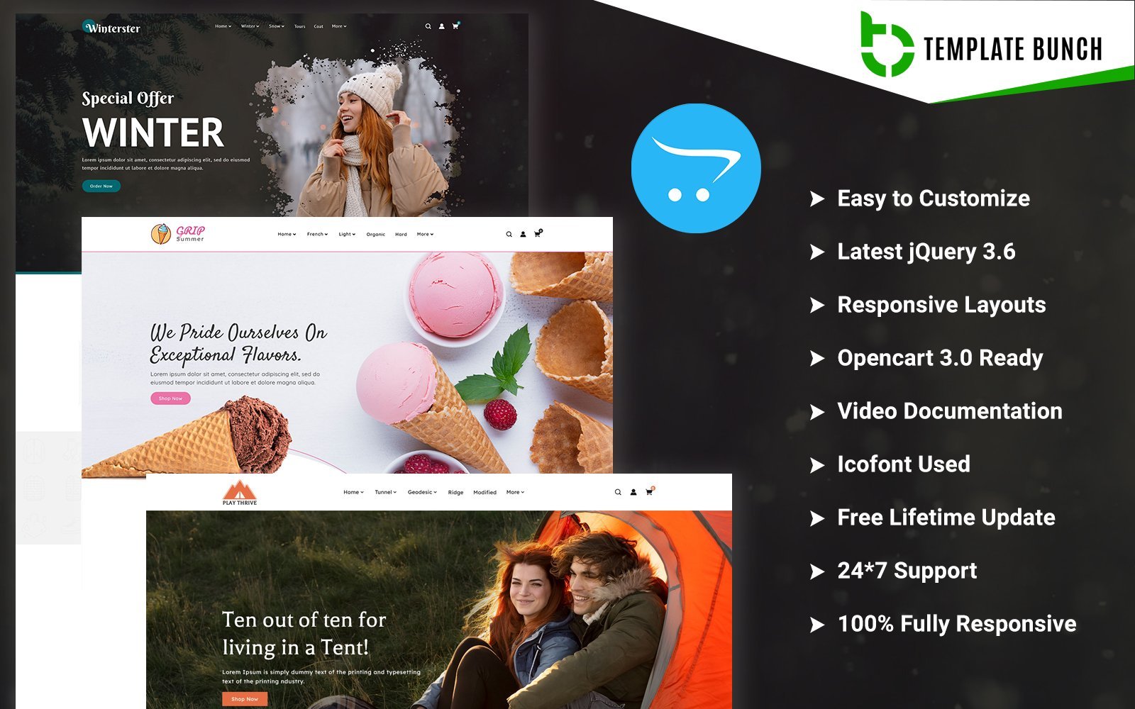 Amenity – Winter and Summer with Tent – Responsive OpenCart Theme for eCommerce OpenCart Template – Nulled Download – EmpireGPL