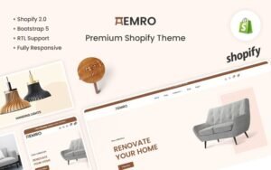 Amero - The Furniture, Wooden & Interior Premium Shopify Theme - Nulled Download - EmpireGPL