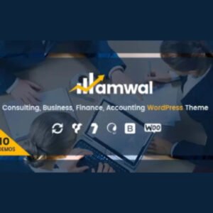 Amwal - Consulting Finance WordPress Theme - Nulled Download - EmpireGPL
