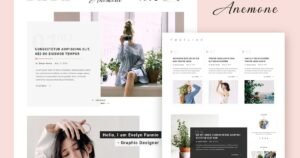 Anemone - Blog & Magazine Elementor Template Kit - Nulled Download - EmpireGPL