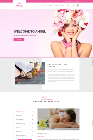 Angel - Beauty Salon Store WooCommerce WordPress Elementor Theme WordPress Theme - Nulled Download - EmpireGPL