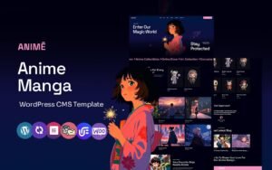 Anime - Anime, Manga Multipurpose WordPress Elementor Theme WordPress Theme - Nulled Download - EmpireGPL