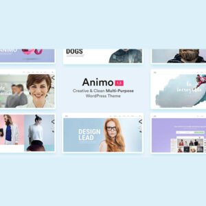 Animo - Creative & Clean Multi-Purpose WordPress Theme - Nulled Download - EmpireGPL