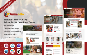Animoro - Pet Care & Dog Animal Service WordPress Theme - Nulled Download - EmpireGPL