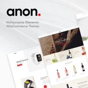Anon – Multipurpose Elementor WooCommerce Themes - Nulled Download - EmpireGPL