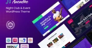 Anondho - Night Club & Event WooCommerce WordPress - Nulled Download - EmpireGPL