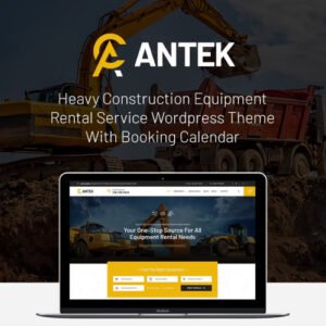 Antek - Construction Equipment Rentals WordPress Theme - Nulled Download - EmpireGPL