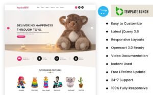 Anywhere - Toys eCommerce Themes and Templates on opencart OpenCart Template - Nulled Download - EmpireGPL