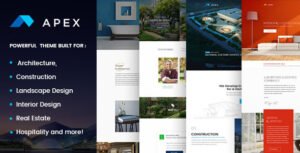 Apex - Construction, Builders, Designers & Architects WordPress Theme - Nulled Download - EmpireGPL