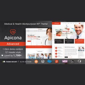 Apicona – Health & Medical WordPress Theme - Nulled Download - EmpireGPL
