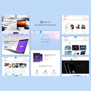 App Promotion - One Page App Promotion Theme - Nulled Download - EmpireGPL