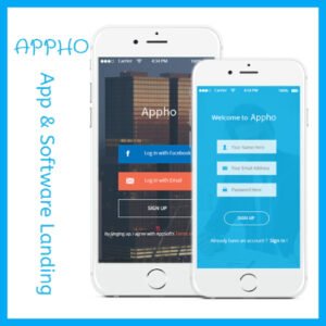 Appho - App & Software Landing WordPress Theme - Nulled Download - EmpireGPL