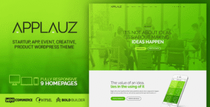 Applauz - Software, Technology & Digital WordPress Theme - Nulled Download - EmpireGPL