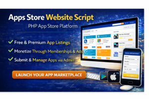 Apps Store Website Script