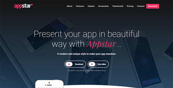AppStar - App Landing Page - Nulled Download - EmpireGPL